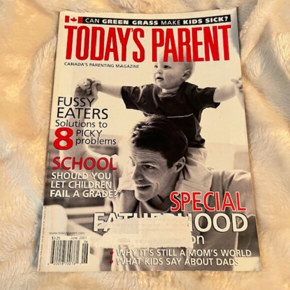 2/$25 Today's Parent Canada's Parenting Magazine June 2001 Vol 18 No 5 Vintage - Picture 1 of 6